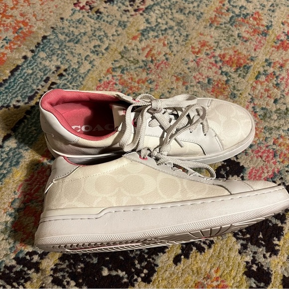 Coach Clip Low Top Sneaker In Signature Canvas size 6.5 - Picture 3 of 6